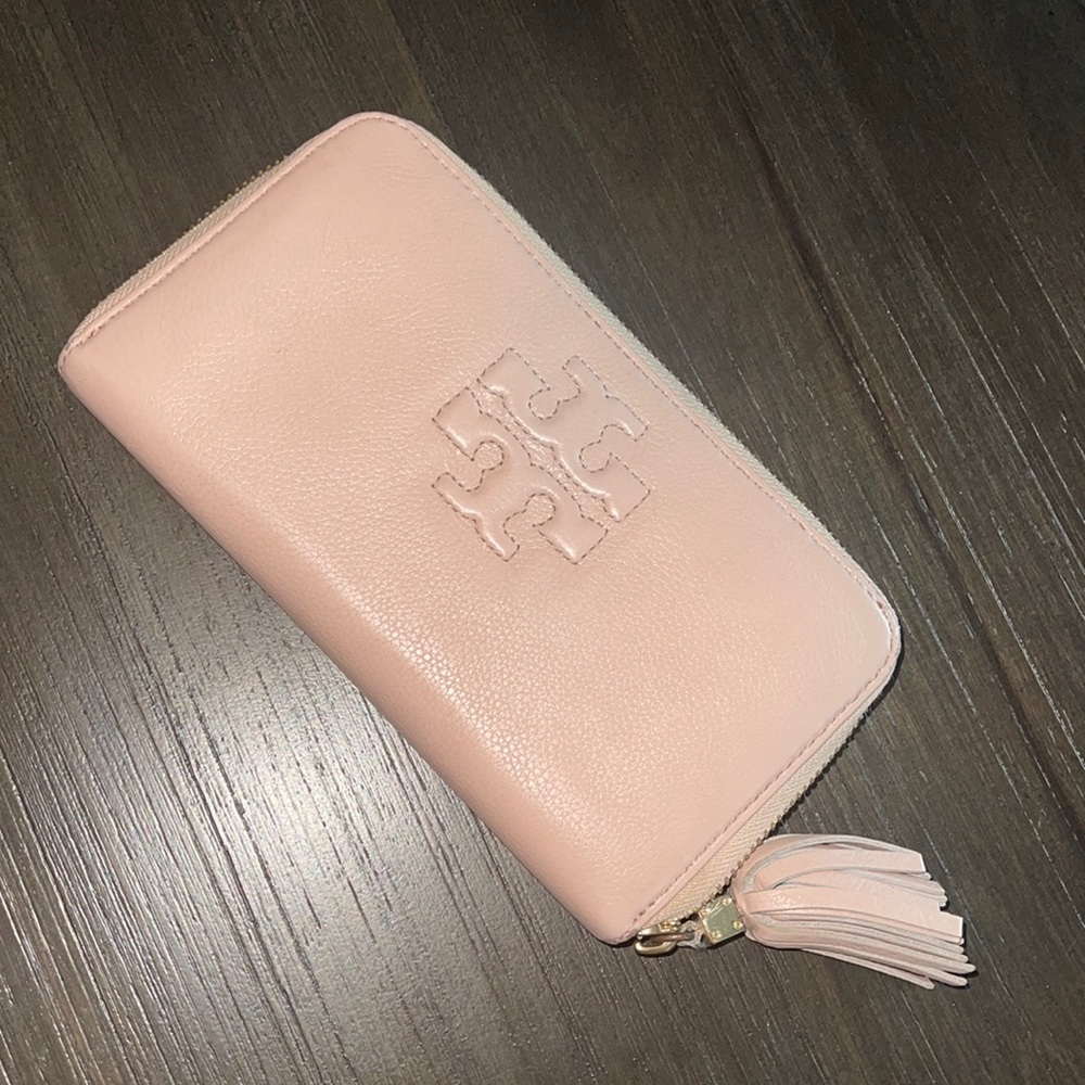 Tory Burch Thea Continental Zip Around Wallet